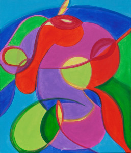 Harmonija 2 - Akril na platno - 70x60cm - 2014