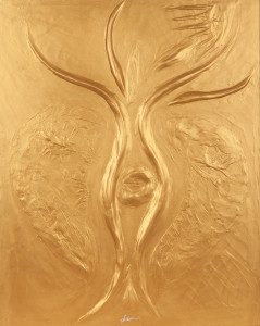 Ustajenje - Akril na les - 83x66cm - 2013