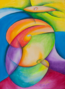 Večnost - Akril na platno - 60x44cm - 2008