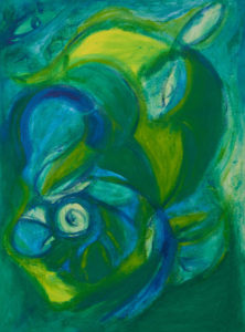 A walk in nature - Acrylic on canvas - 60x44.5cm - 2010