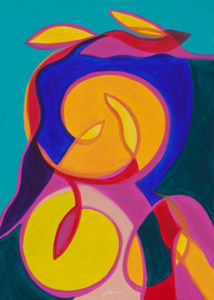 Embrace - Acrylic on canvas - 70x50cm - 2014