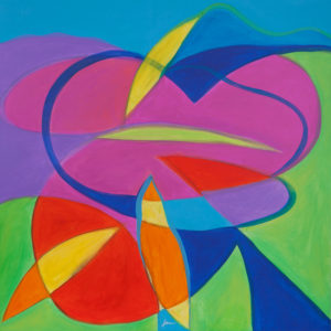 Harmony - Acrylic on canvas - 80x80cm - 2014