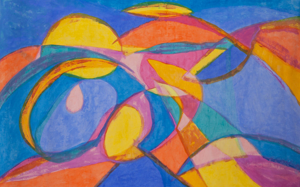 A Gaze 3 - Acrylic on canvas - 90x144cm - 2012