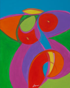 Nude 4 - Acrylic on canvas - 50x40cm - 2014