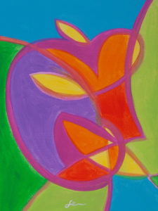 Nude 7 - Acrylic on canvas - 40x30cm - 2014