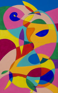 Meditacija 11 - Akril na platno - 50x70cm - 2016