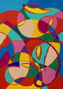 Meditation 3 - Acrylic on canvas - 50x70cm - 2016