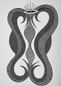 Transitioning into the third dimension - 50x70cm - Silkscreen - 2016