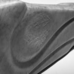 Mermaid in a net – Carrara marble – 86x22x26cm – 2016