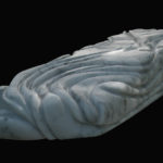 Mermaid in the lagoon 3 – Carrara marble – 78x27x17,5cm – 2018