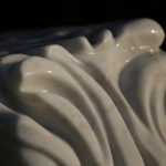 Morska deklica v laguni 4 - Cararski marmor - 82x31x22cm - 2018