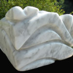 Mermaid in the lagoon 2 – Cararra marble – 86x27x18 cm – 2017