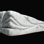 Mermaid in the Lagoon 1 - Carrara marble - 86x26x22cm - 2017